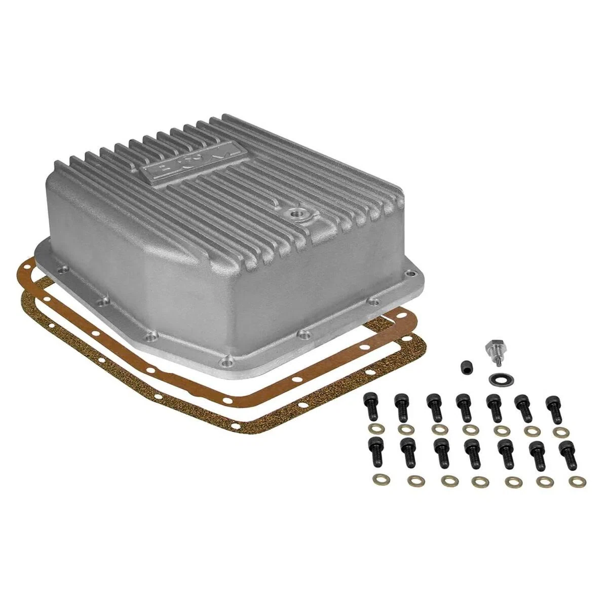 B&M Hi-Tek Deep Trans Pan for AOD_E & 4R70W Transmissions - 40291